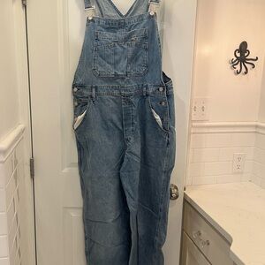 Gap Blue Denim Overalls